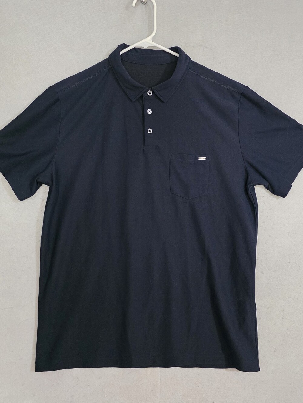Vuori Mens Navy Ace Polo V164 Size Medium